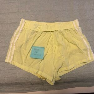Daily Drills Yellow Athletic Shorts